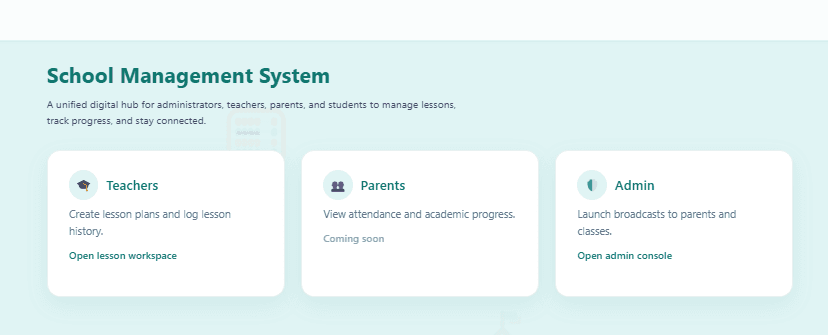 eSchool preview